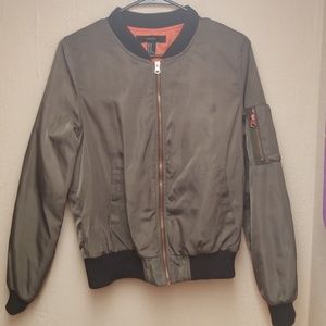 Forever 21 Fabulous Tiger Bomber Jacket